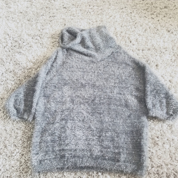 (S) Nine West EyeLash Sweater Cozy Warm Luxurious Dressy Knit Oversized Loose - Picture 1 of 7